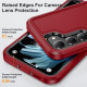 For Samsung Galaxy S24+ 5G / S25+ 5G Life Waterproof Rugged Phone Case(Red + Black)