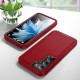 For Samsung Galaxy S24+ 5G / S25+ 5G Life Waterproof Rugged Phone Case(Red + Black)