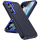 For Samsung Galaxy S24+ 5G / S25+ 5G Life Waterproof Rugged Phone Case(Dark Blue + Royal Blue)