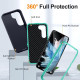 For Samsung Galaxy S24+ 5G / S25+ 5G Life Waterproof Rugged Phone Case(Dark Blue + Light Blue)