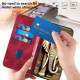 For Samsung Galaxy S24+ 5G YX0060 Elephant Head Embossed Phone Leather Case with Lanyard(Rose Red)