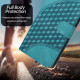 For Samsung Galaxy S24+ 5G YX0060 Elephant Head Embossed Phone Leather Case with Lanyard(Light Blue)