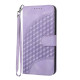 For Samsung Galaxy S23+ 5G YX0060 Elephant Head Embossed Phone Leather Case with Lanyard(Light Purple)