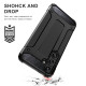 For Samsung Galaxy S24+ 5G Magic Armor TPU Hybrid PC Phone Case(Black)