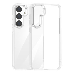 For Samsung Galaxy S24+ 5G Anti-fingerprint Highly Transparent PC Phone Case(White)