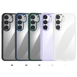 For Samsung Galaxy S24+ 5G Anti-fingerprint Highly Transparent PC Phone Case(White)