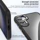 For Samsung Galaxy S24+ 5G Anti-fingerprint Highly Transparent PC Phone Case(Blue)
