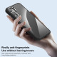 For Samsung Galaxy S24+ 5G Anti-fingerprint Highly Transparent PC Phone Case(Green)