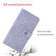 For Samsung Galaxy S24+ 5G Ethnic Style Embossed Pattern Leather Phone Case(Purple)