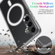 For Samsung Galaxy S24+ 5G MagSafe Magnetic Acrylic TPU Phone Case(Transparent)