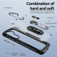 For Samsung Galaxy S24+ 5G TPU + PC Lens Protection Phone Case with Ring Holder(Black)