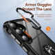 For Samsung Galaxy S24+ 5G TPU + PC Lens Protection Phone Case with Ring Holder(Black)