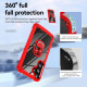 For Samsung Galaxy S24+ 5G TPU + PC Lens Protection Phone Case with Ring Holder(Red)