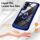 For Samsung Galaxy S24+ 5G TPU + PC Lens Protection Phone Case with Ring Holder(Blue)