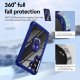 For Samsung Galaxy S24+ 5G TPU + PC Lens Protection Phone Case with Ring Holder(Blue)