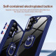 For Samsung Galaxy S24+ 5G TPU + PC Lens Protection Phone Case with Ring Holder(Blue)