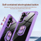 For Samsung Galaxy S24+ 5G TPU + PC Lens Protection Phone Case with Ring Holder(Purple)