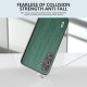 For Samsung Galaxy S24+ 5G ABEEL Wood Texture PU Phone Case(Green)