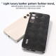 For Samsung Galaxy S24+ 5G ABEEL Weave Plaid PU Phone Case(Black)