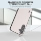 For Samsung Galaxy S24+ 5G ABEEL Genuine Leather Wave Black Edge Phone Case(Grey)