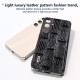 For Samsung Galaxy S24+ 5G ABEEL Genuine Leather Mahjong Texture Series Phone Case(Green)
