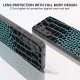 For Samsung Galaxy S24+ 5G ABEEL Genuine Leather Crocodile Pattern Phone Case(Blue)
