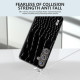 For Samsung Galaxy S24+ 5G ABEEL Genuine Leather Crocodile Pattern Phone Case(Black)