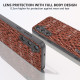 For Samsung Galaxy S24+ 5G ABEEL Genuine Leather Sky Series Phone Case with Holder(Brown)