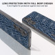 For Samsung Galaxy S24+ 5G ABEEL Genuine Leather Sky Series Phone Case with Holder(Blue)