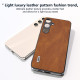 For Samsung Galaxy S24+ 5G ABEEL Retro Texture PU Phone Case(Brown)