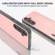 For Samsung Galaxy S24+ 5G ABEEL Retro Texture PU Phone Case(Pink)