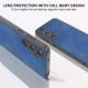 For Samsung Galaxy S24+ 5G ABEEL Retro Texture PU Phone Case(Blue)