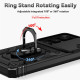 For Samsung Galaxy S24+ 5G Sliding Camshield Holder Phone Case(Black)