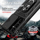 For Samsung Galaxy S24+ 5G Sliding Camshield Holder Phone Case(Black)