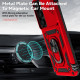 For Samsung Galaxy S24+ 5G Sliding Camshield Holder Phone Case(Red)