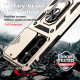 For Samsung Galaxy S24+ 5G Sliding Camshield Holder Phone Case(Gold)