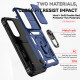 For Samsung Galaxy S24+ 5G Sliding Camshield Holder Phone Case(Blue)