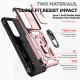 For Samsung Galaxy S24+ 5G Sliding Camshield Holder Phone Case(Rose Gold)