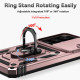 For Samsung Galaxy S24+ 5G Sliding Camshield Holder Phone Case(Rose Gold)