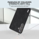 For Samsung Galaxy S24+ 5G ABEEL Elegant Series PU Leather Black Edge Phone Case(Black)