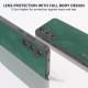 For Samsung Galaxy S24+ 5G ABEEL Elegant Series PU Leather Black Edge Phone Case(Green)