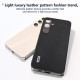 For Samsung Galaxy S24+ 5G ABEEL Genuine Leather Elegant Black Edge Phone Case(Black)