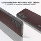 For Samsung Galaxy S24+ 5G ABEEL Genuine Leather Elegant Black Edge Phone Case(Coffee)