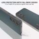 For Samsung Galaxy S24+ 5G ABEEL Genuine Leather Elegant Black Edge Phone Case(Green)