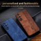 For Samsung Galaxy S24+ 5G AZNS 3D Embossed Skin Feel Phone Case(Black)