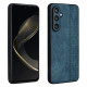 For Samsung Galaxy S24+ 5G AZNS 3D Embossed Skin Feel Phone Case(Dark Green)