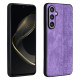For Samsung Galaxy S24+ 5G AZNS 3D Embossed Skin Feel Phone Case(Purple)