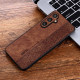 For Samsung Galaxy S24+ 5G AZNS 3D Embossed Skin Feel Phone Case(Brown)