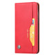 For Samsung Galaxy S24+ 5G Knead Skin Texture Flip Leather Phone Case(Red)