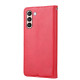 For Samsung Galaxy S24+ 5G Knead Skin Texture Flip Leather Phone Case(Red)